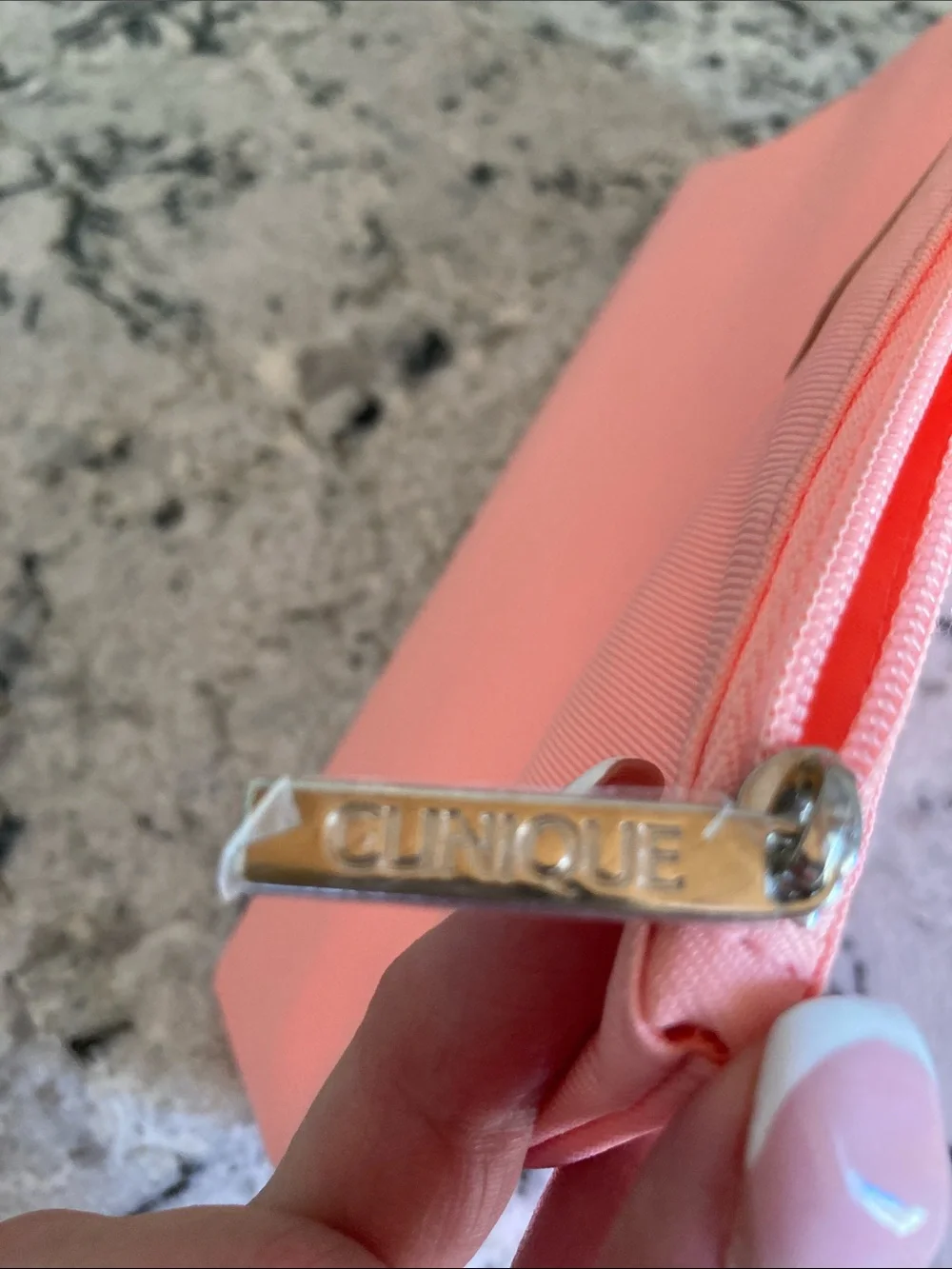Clinique Soft Pink Makeup Pouch